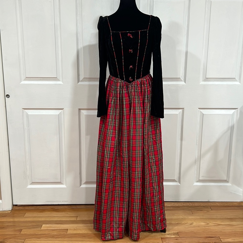 Pre-loved❤️❤️STORYBOOK HEIRLOOMS Corset Velvet Vintage Dress